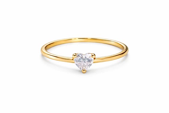 Ring Idee Preziose dal 1987 Woman in Yellow Gold Zircone IP.AK18G/71 - IP.AK18G/71